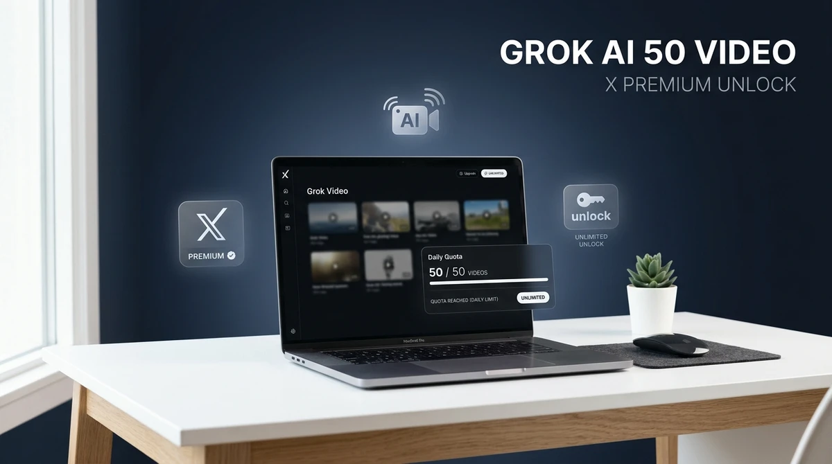Trik Mengatasi Limit Grok AI Pakai X Premium Untuk 50 Video