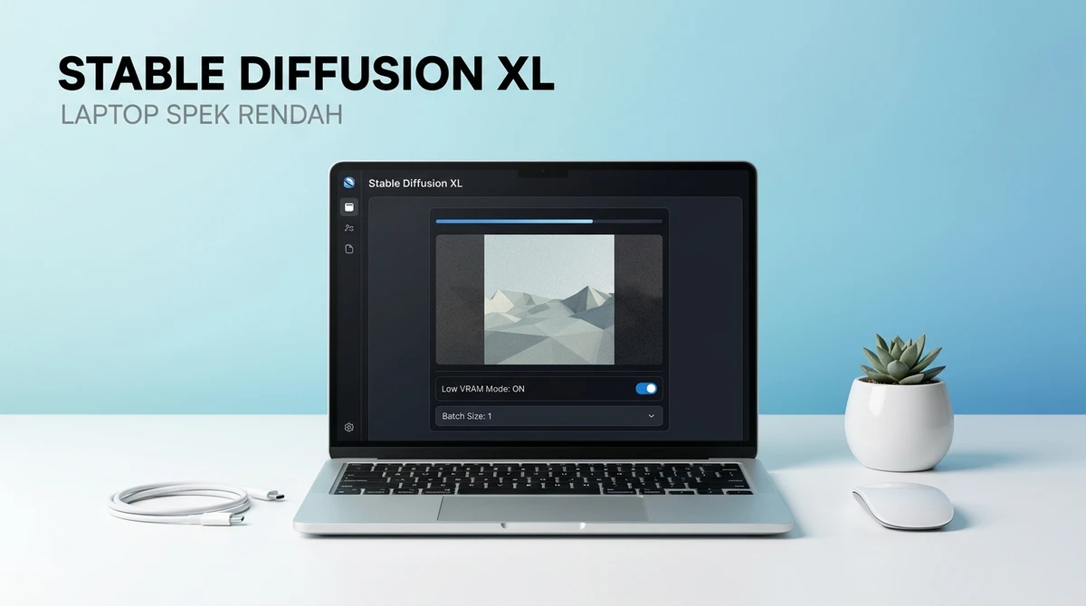 Tutorial Menjalankan Stable Diffusion XL di Laptop Spesifikasi Rendah
