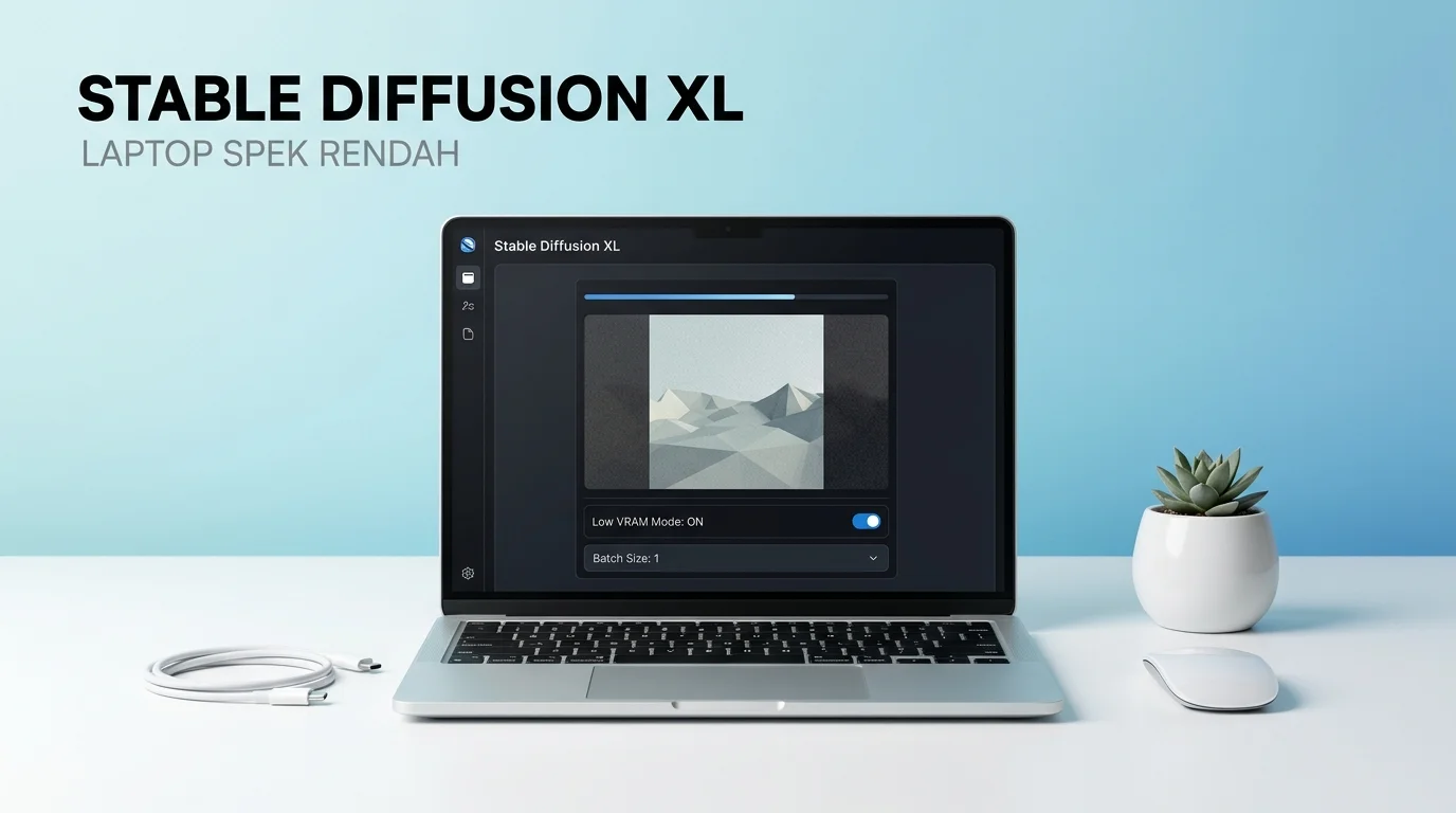 Tutorial Menjalankan Stable Diffusion XL di Laptop Spesifikasi Rendah