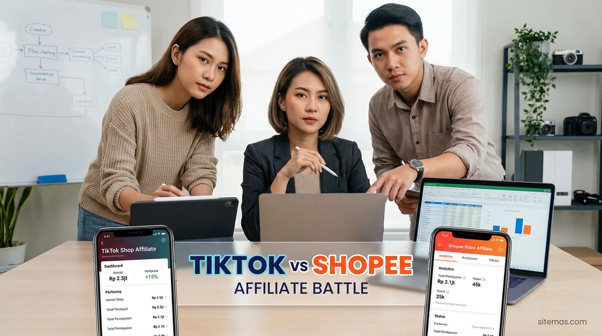 Review Jujur Affiliate TikTok Shop vs Shopee Video: Mana yang Lebih Cuan?