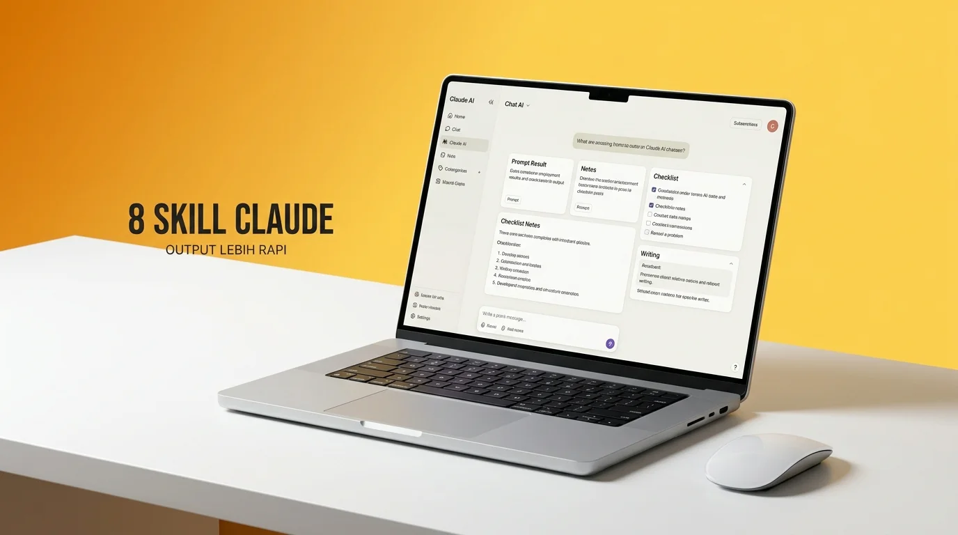 8 Skill Claude yang Bikin Output AI Lebih Rapi
