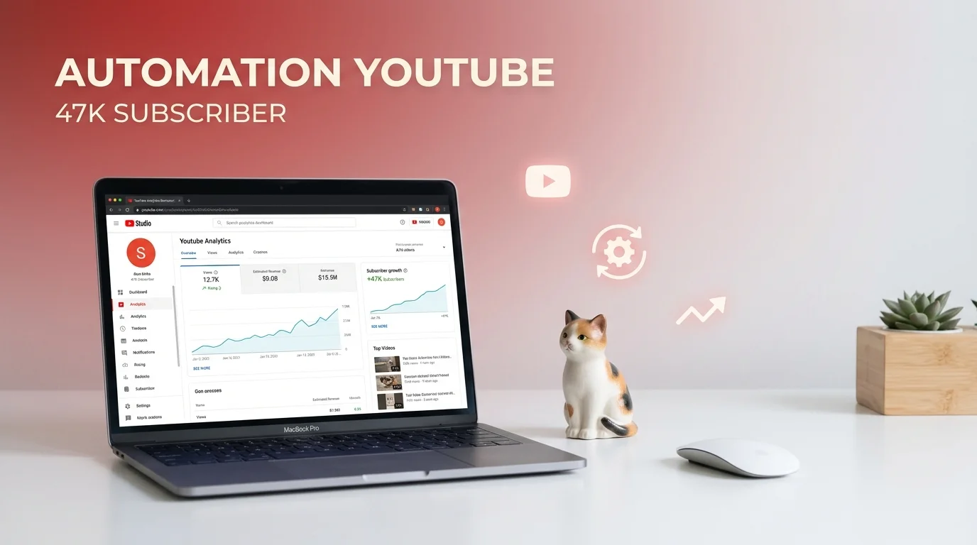 Rahasia YouTube Automation Felune Raih 47 Ribu Subscriber dari 14 Video Saja
