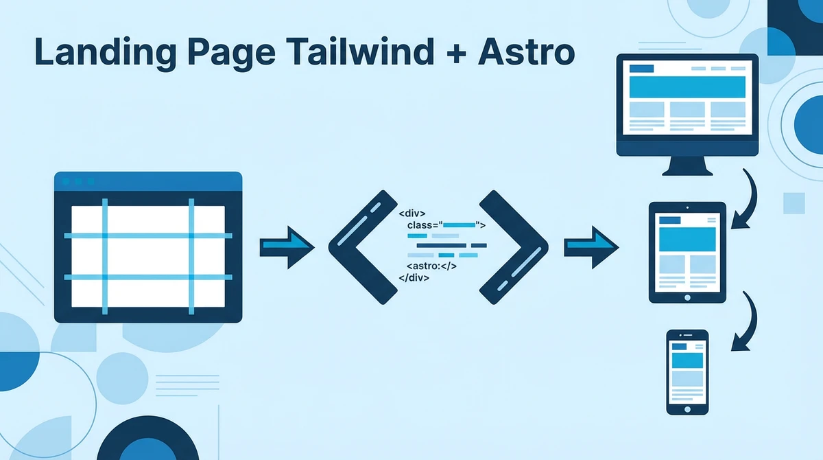 Membuat Landing Page dengan Tailwind CSS + Astro