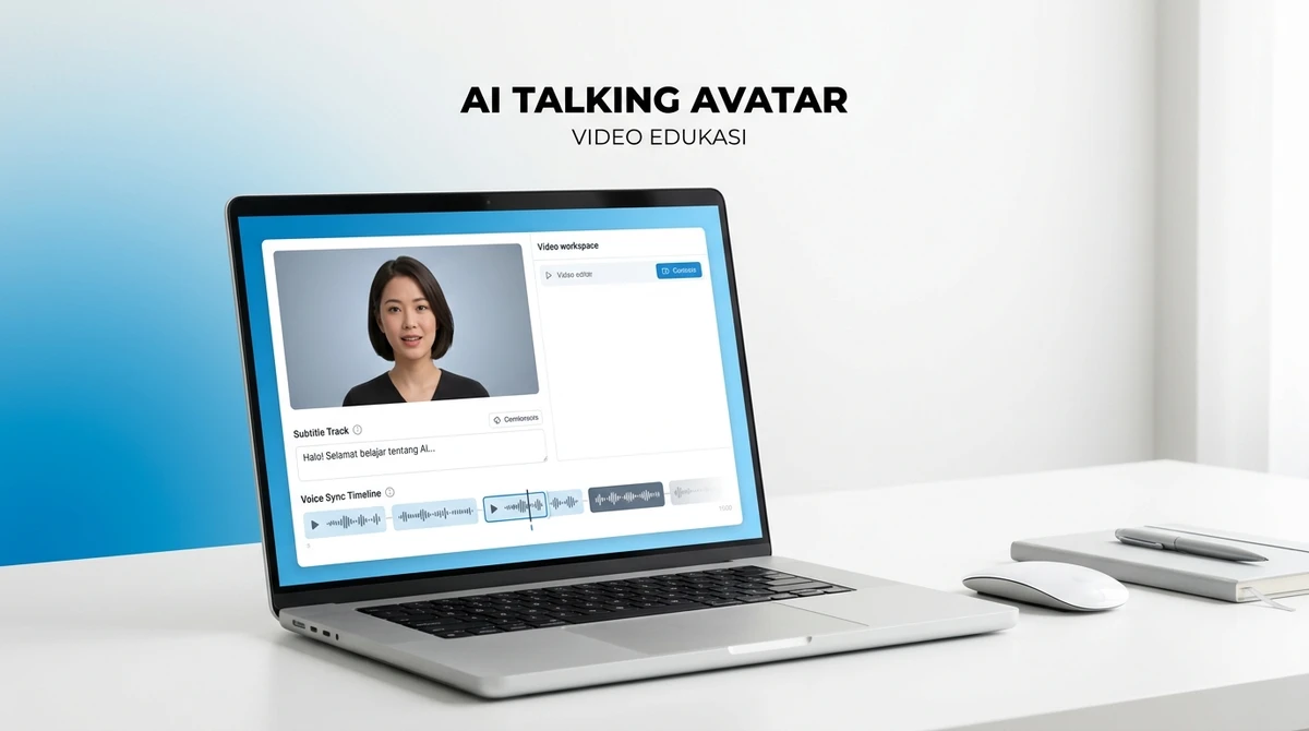Tutorial Membuat Avatar AI Berbicara Untuk Video Edukasi