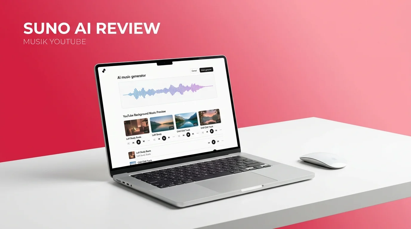 Review Suno AI Untuk Membuat Lagu Latar YouTube Otomatis