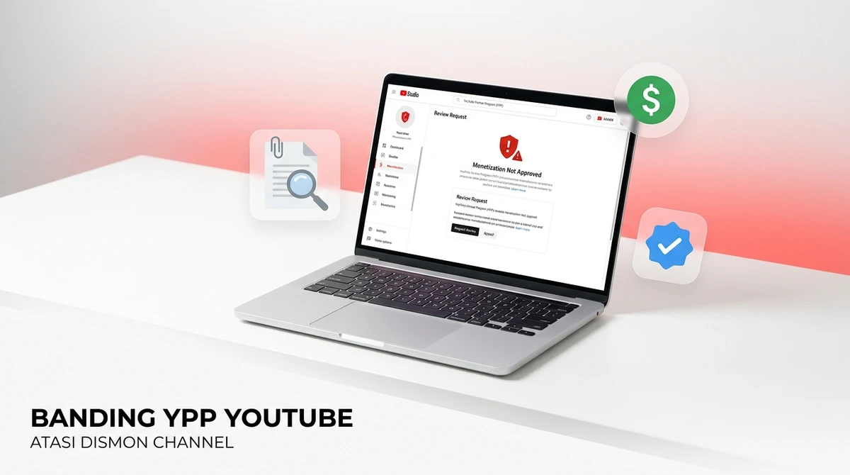 Skrip Video Banding YPP YouTube (Atasi Dismon Channel Terkait)