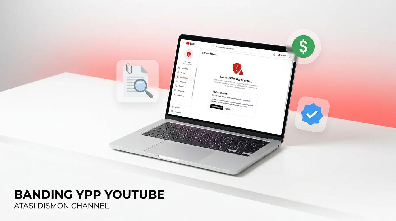Skrip Video Banding YPP YouTube (Atasi Dismon Channel Terkait)