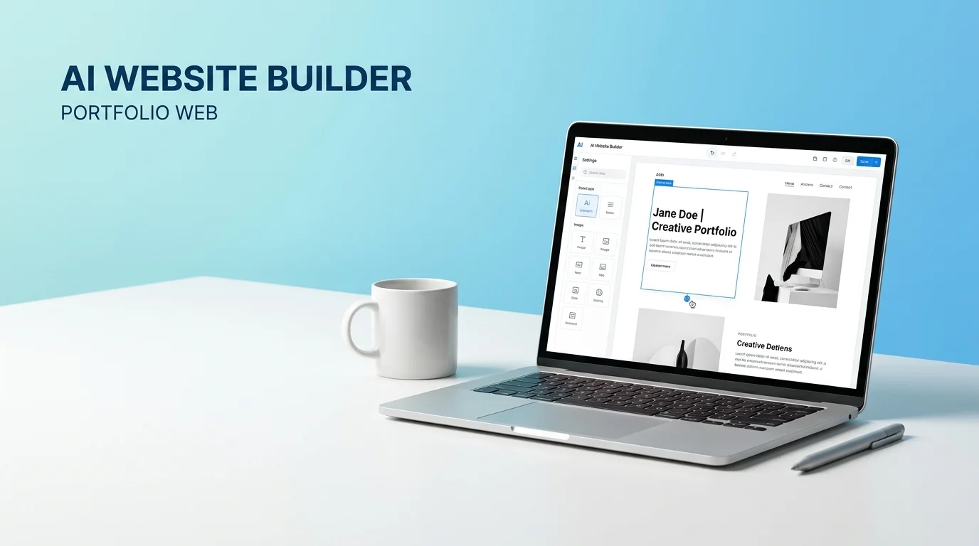 Cara Membangun Portofolio Web Menggunakan AI Website Builder