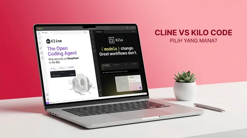 Cline vs Kilo Code, Pilih yang Mana untuk Coding