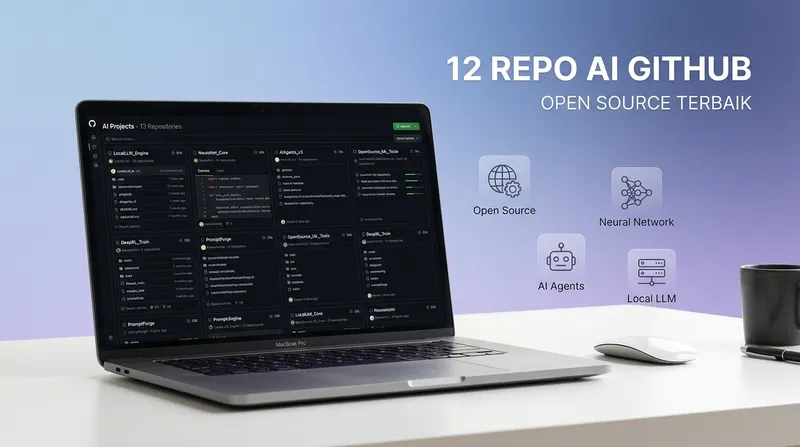 12 Repositori GitHub AI Open Source Terbaik untuk Developer