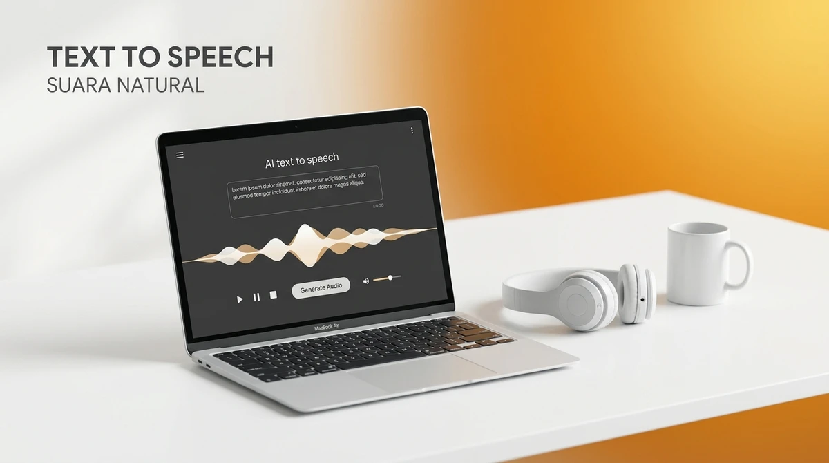 Tool AI Text to Speech Paling Natural Mirip Suara Manusia