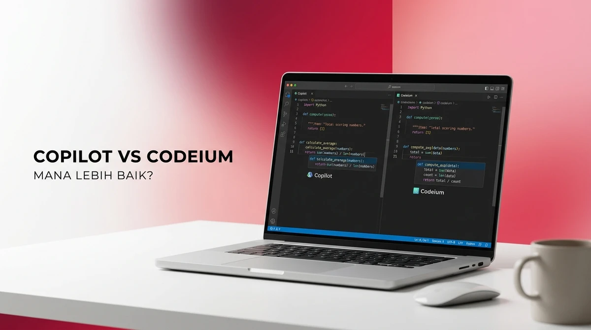 Review GitHub Copilot vs Codeium Mana Yang Lebih Baik?