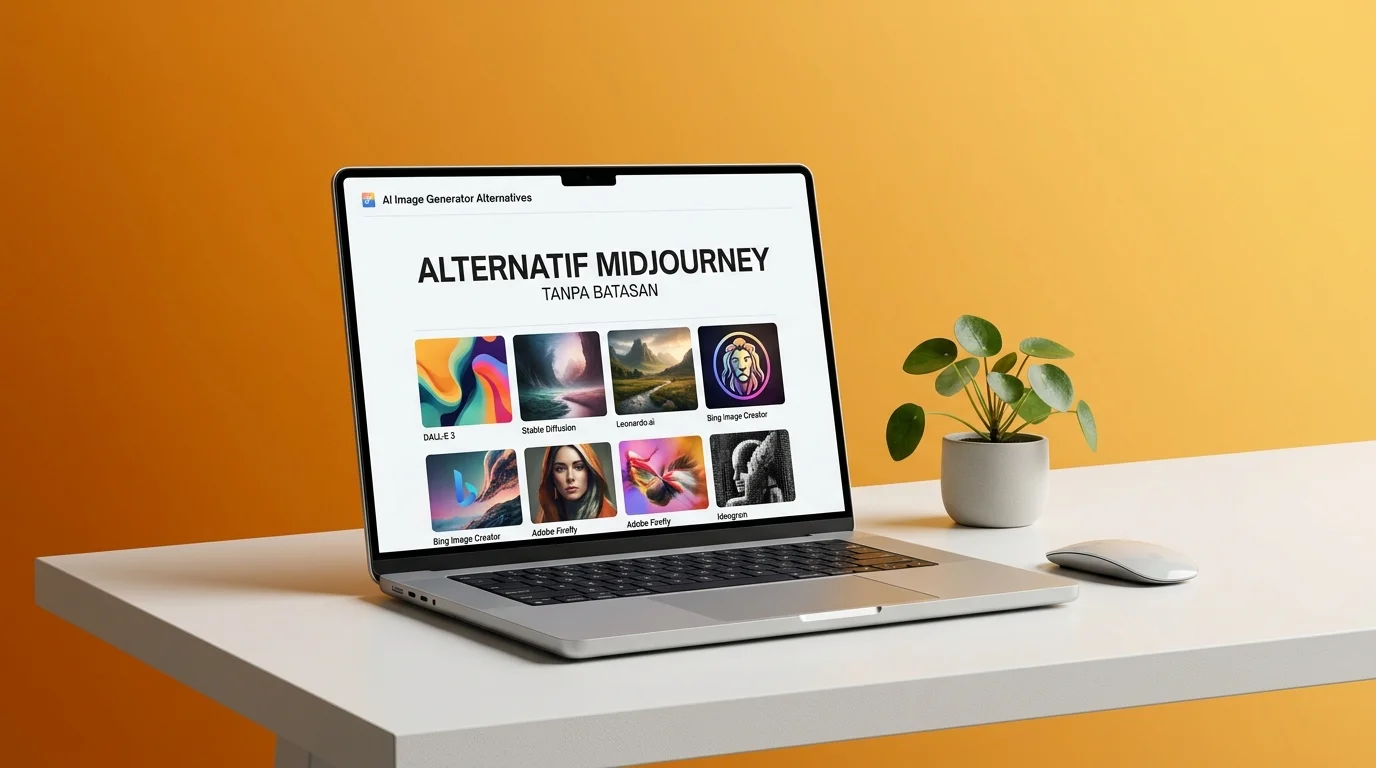 Rekomendasi Tool AI Pengganti Midjourney Tanpa Batasan