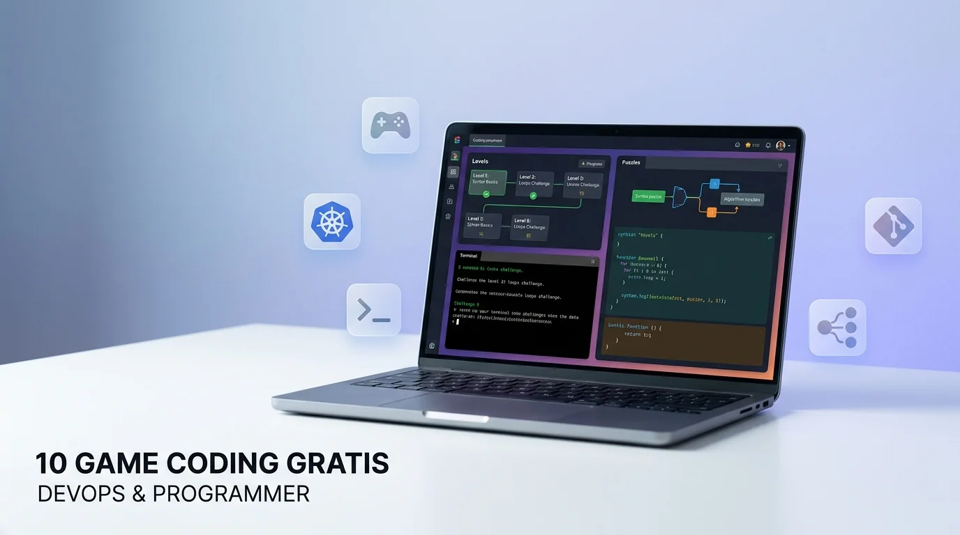 10 Game Gratis Seru untuk Belajar Coding dan Ahli DevOps