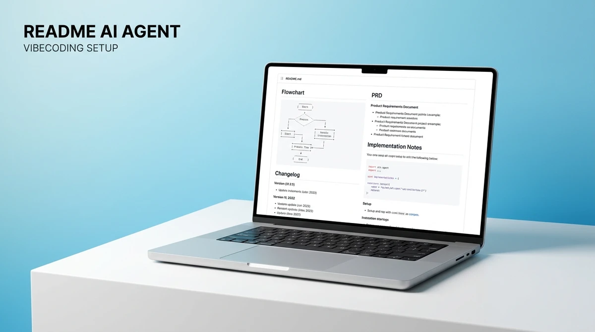 Cara Menyiapkan README untuk AI Agent Vibecoding