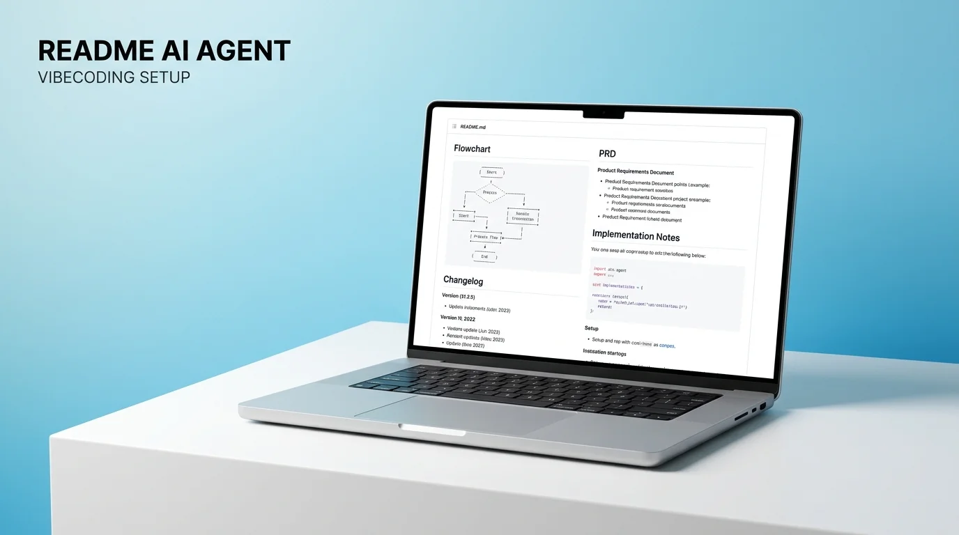 Cara Menyiapkan README untuk AI Agent Vibecoding