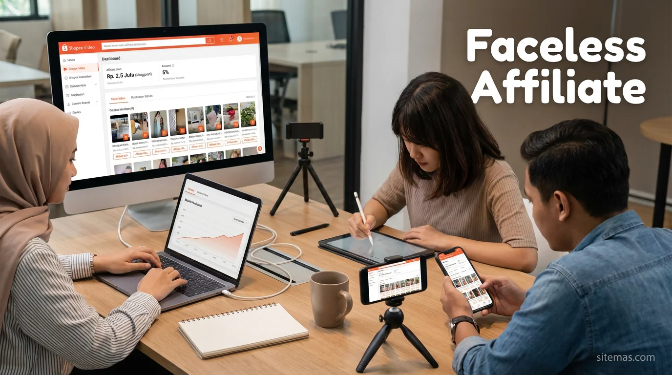 Strategi Affiliate Shopee Video 2026: Cara Cuan Tanpa Menampilkan Wajah