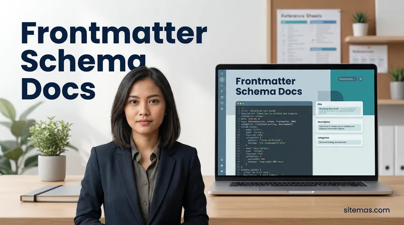 Referensi Frontmatter Schema di Sitemas