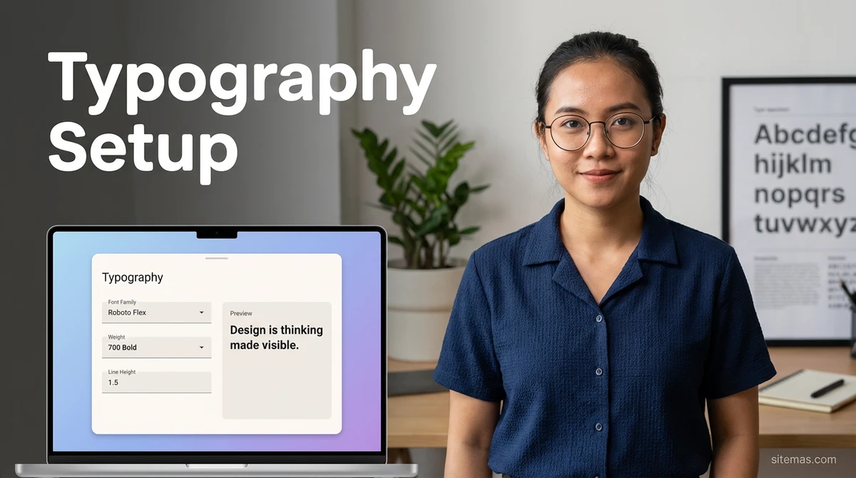 Mengubah Typography dan Font di Sitemas